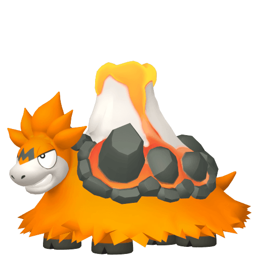 Camerupt Mega artwork
