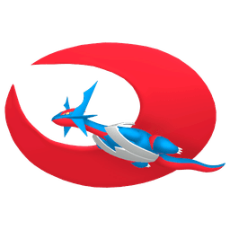 Salamence Mega artwork