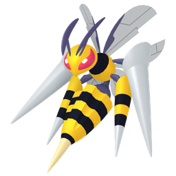 Beedrill Mega artwork