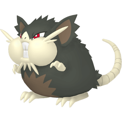 Raticate Totem Alola artwork
