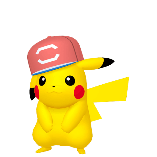 Pikachu Alola Cap artwork