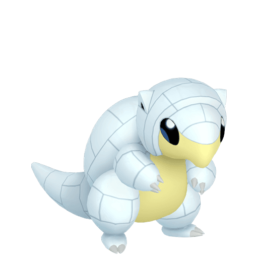 Sandshrew Alola artwork