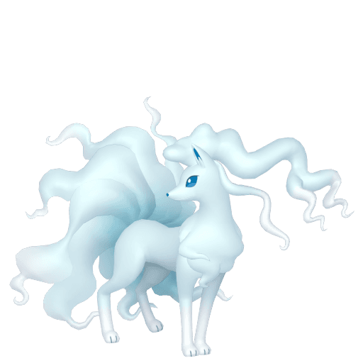 Ninetales Alola artwork