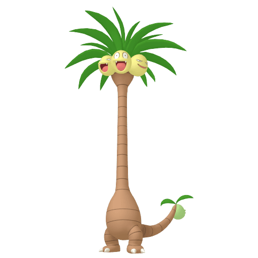 Exeggutor Alola artwork