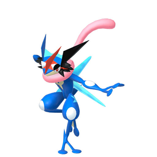 Greninja Ash artwork