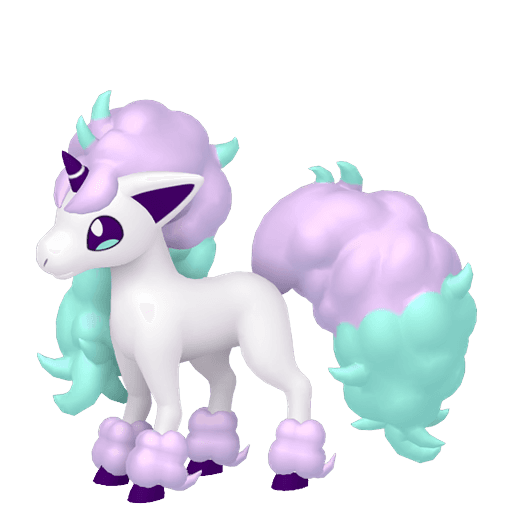 Ponyta Galar artwork