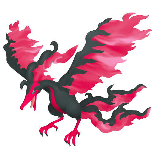 Moltres Galar artwork