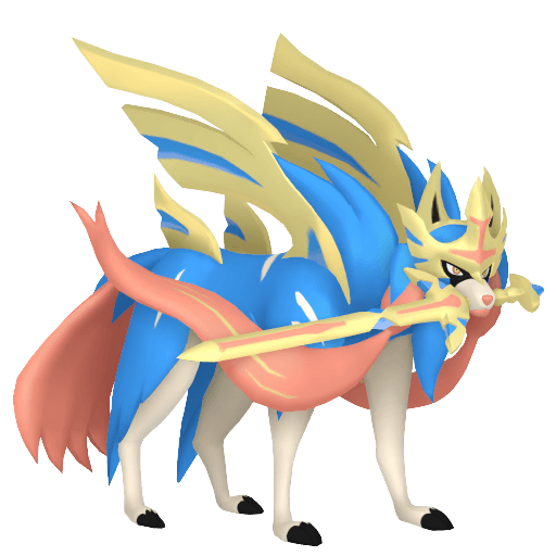 Zacian Crowned artwork