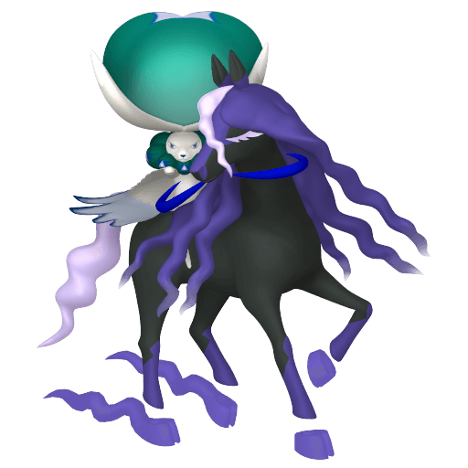 Calyrex Shadow artwork