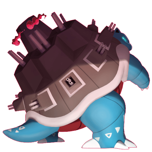 Blastoise Gmax artwork