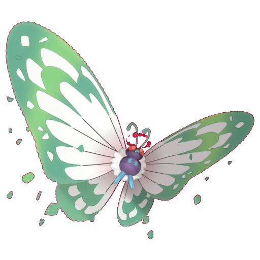 Butterfree Gmax artwork