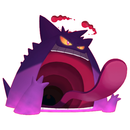 Gengar Gmax artwork