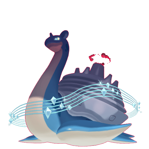 Lapras Gmax artwork