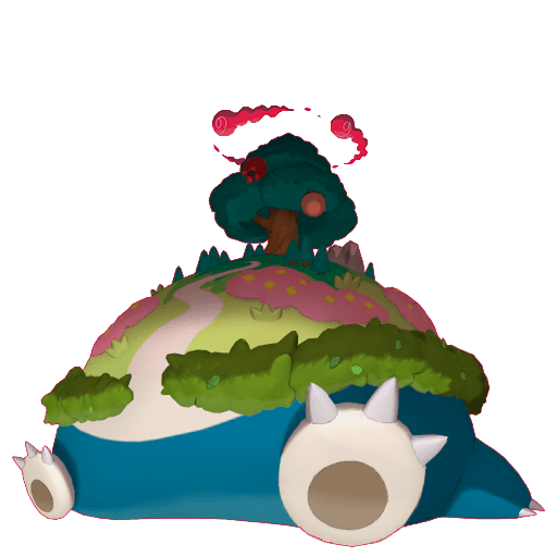 Snorlax Gmax artwork