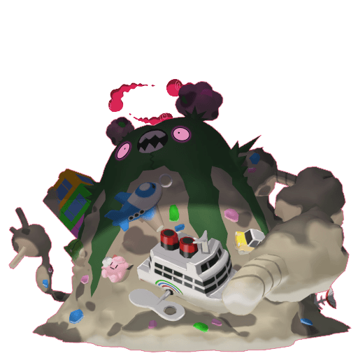Garbodor Gmax artwork