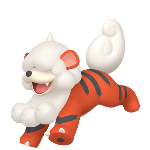 Growlithe Hisui artwork