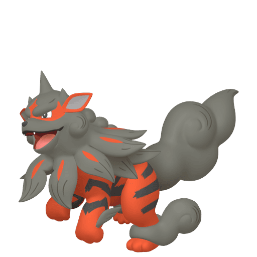 Arcanine Hisui artwork