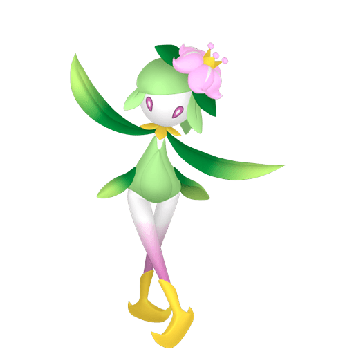 Lilligant Hisui artwork