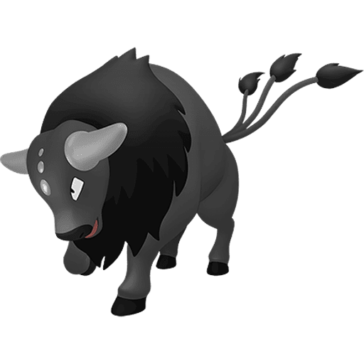 Tauros Paldea Combat Breed artwork