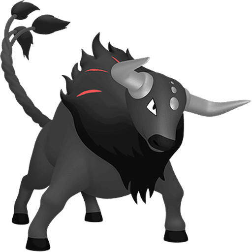 Tauros Paldea Blaze Breed artwork