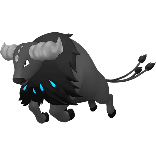 Tauros Paldea Aqua Breed artwork