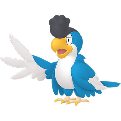 Squawkabilly Blue Plumage artwork
