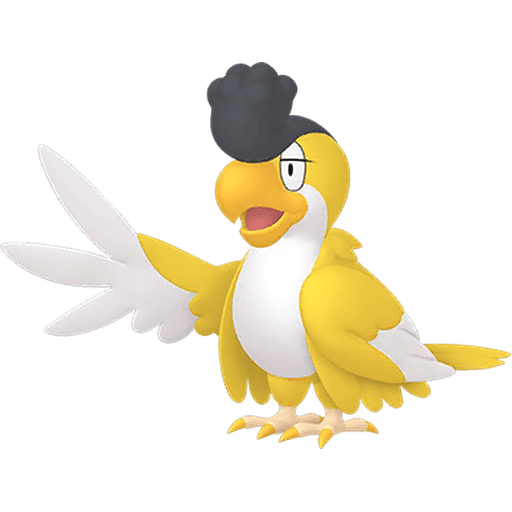 Squawkabilly Yellow Plumage artwork