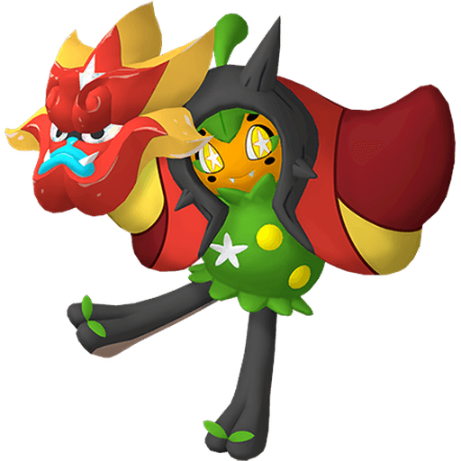 Ogerpon Hearthflame Mask artwork