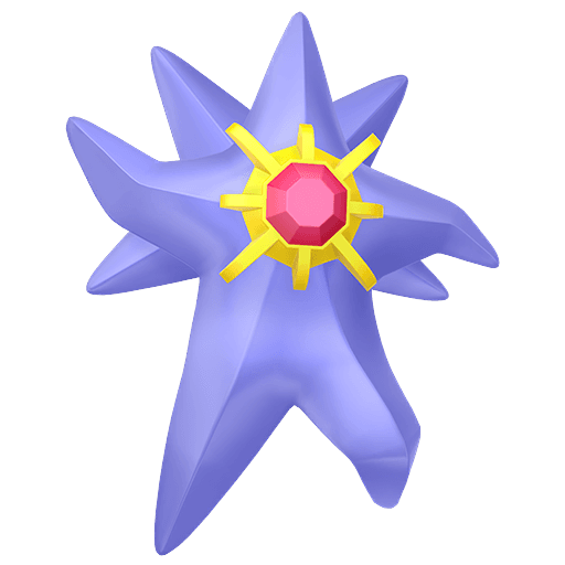 Starmie Mega artwork