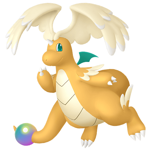 Dragonite Mega artwork