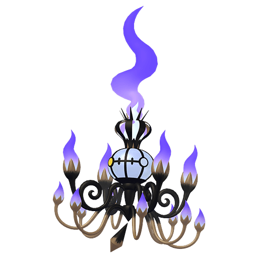 Chandelure Mega artwork