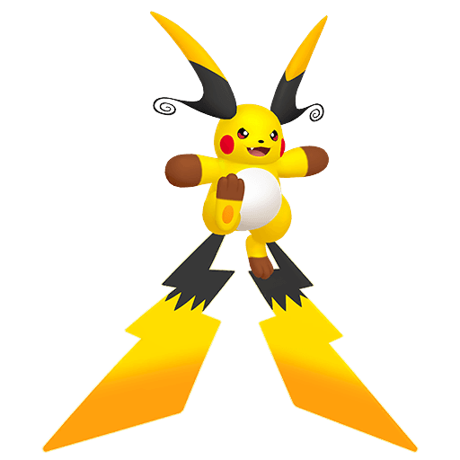 Raichu Mega X artwork
