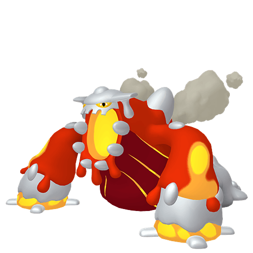 Heatran Mega artwork
