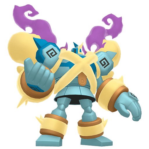 Golurk Mega artwork