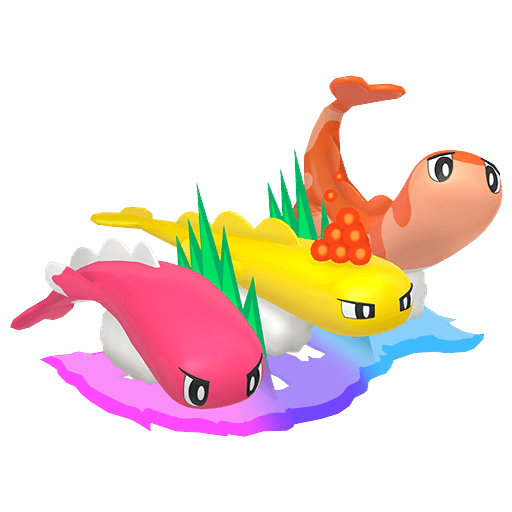 Tatsugiri Stretchy Mega artwork