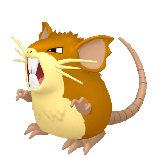 Raticate artwork