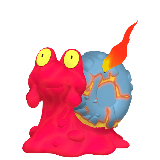 Magcargo artwork