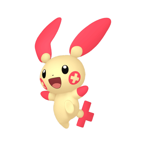 Plusle artwork