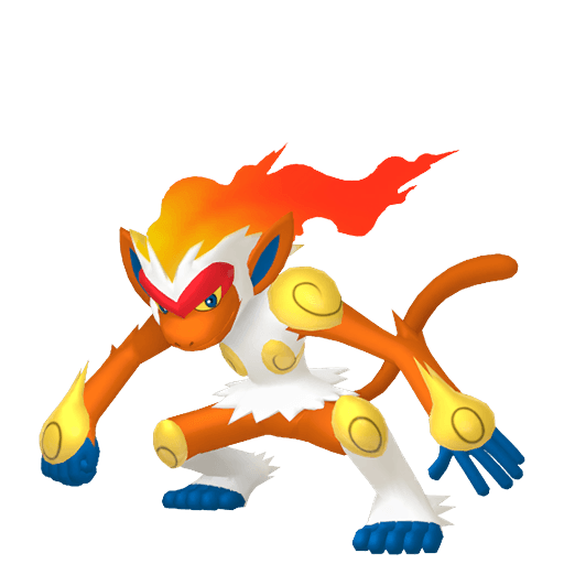 Infernape artwork