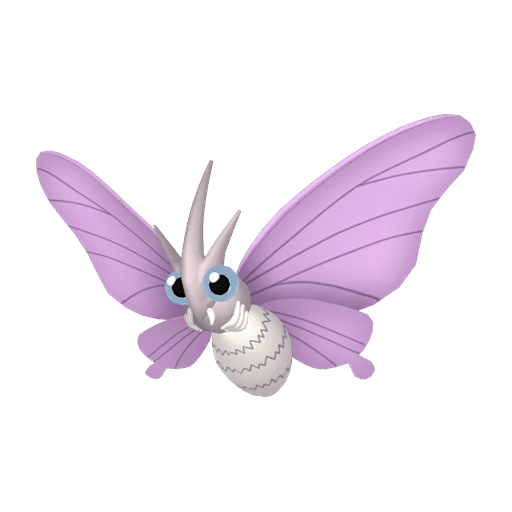 Venomoth artwork