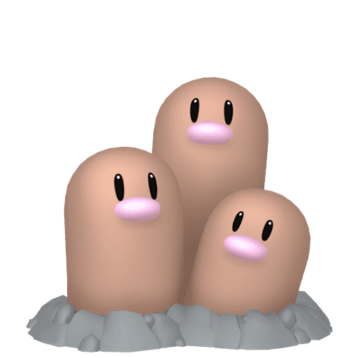 Dugtrio artwork