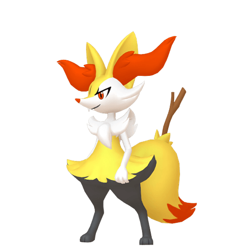 Braixen artwork