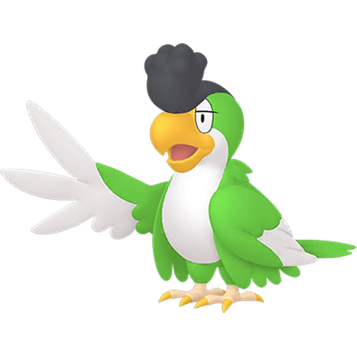 Squawkabilly Green Plumage artwork