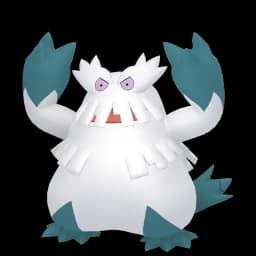 Abomasnow Pokemon team builder artwork