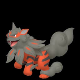 Arcanine Hisui Pokemon team builder artwork