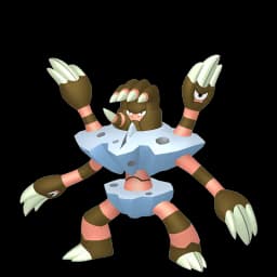 Barbaracle Pokemon team builder artwork