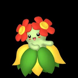 Bellossom Pokemon team builder artwork