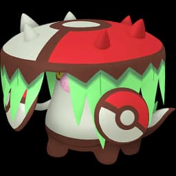 Brute Bonnet Pokemon team builder artwork