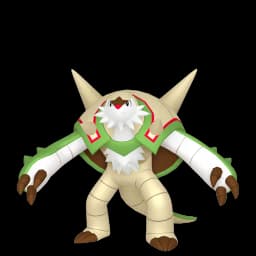 Chesnaught Pokemon team builder artwork