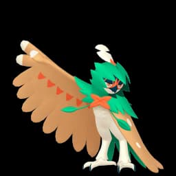 Decidueye Pokemon team builder artwork
